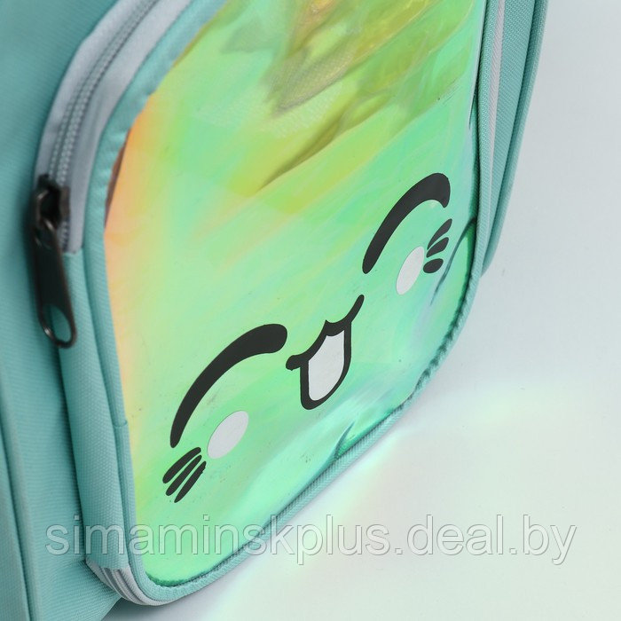 Рюкзак для переноски животных с окном для обзора, зелёный - фото 9 - id-p199621150