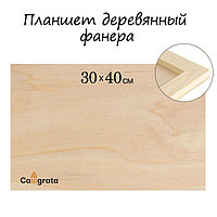 Планшет деревянный 30 х 40 х 2 см, фанера
