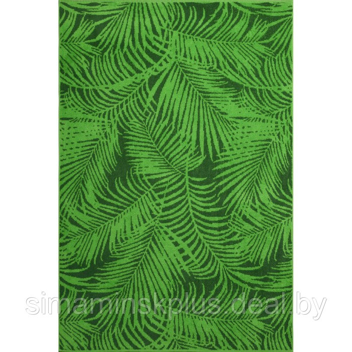 Полотенце махровое Tropical color, 100х150 см, цвет зелёный - фото 4 - id-p199620328
