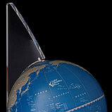 Глобус-сувенир настольный УЦЕНКА "Парус", синий, 24 × 24 × 41,5 см, фото 2