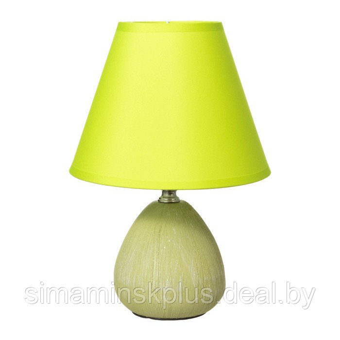 Настольная лампа "Эстель" Е14 40Вт зеленый 17х17х26 см - фото 7 - id-p199626644