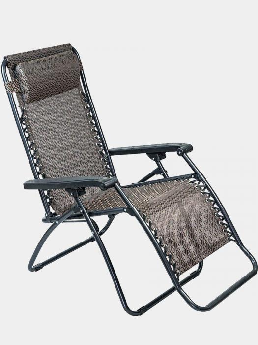 Кресло шезлонг для дачи бассейна садовый пляжный складной Лежак для пляжа кемпинга раскладной дачный - фото 5 - id-p199627514