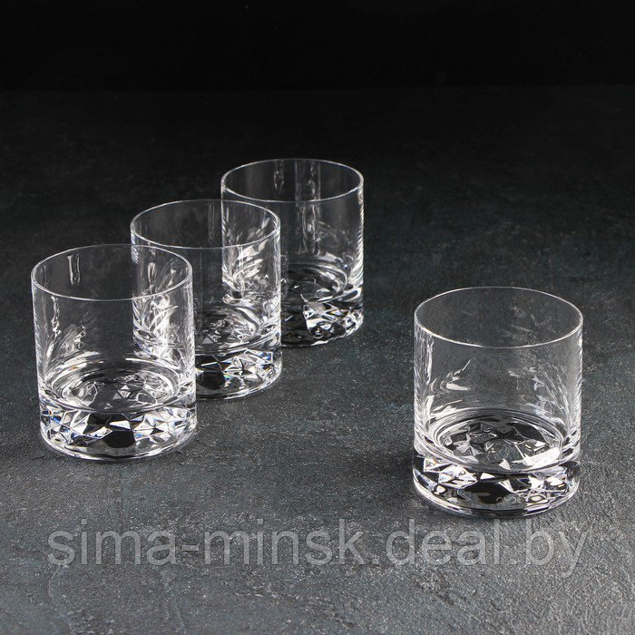 Набор стаканов Pasabahce Nude «Клаб», 250 мл, 4 шт - фото 1 - id-p199624858