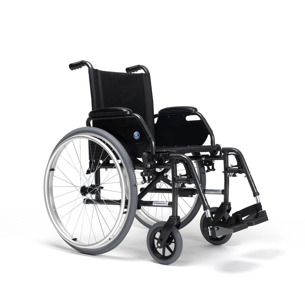 Инвалидная коляска для взрослых Jazz S50 Vermeiren (Сидение 48 см., надувные колеса) - фото 1 - id-p199627535