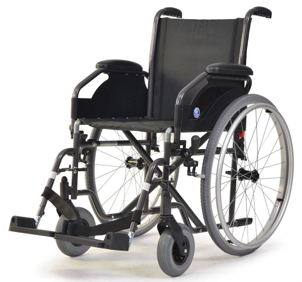 Инвалидная коляска для взрослых 101 Vermeiren (Сидение 46 см., литые колеса) - фото 1 - id-p199627537