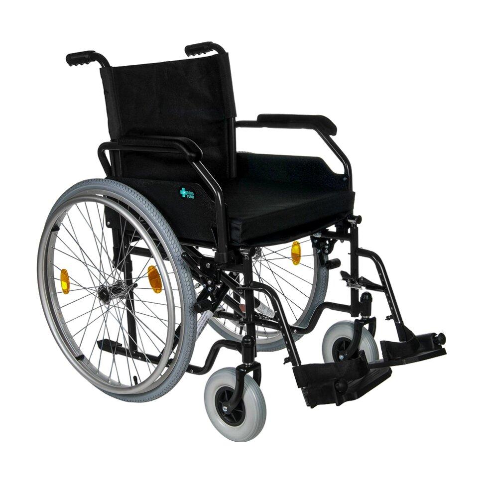 Инвалидная коляска для взрослых RF-1 Cruiser 1 Reha-Fund (Сидение 46 см., литые колеса) - фото 1 - id-p199627540