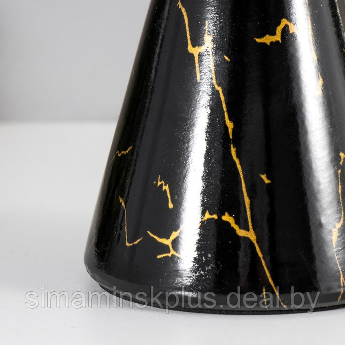 Настольная лампа "Брианна" E14 40Вт черный 32х32х52 см - фото 4 - id-p199626759