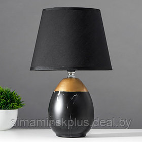 Лампа настольная 16305/1BK E14 40Вт черно-золотой 20х20х31 см
