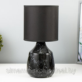 Настольная лампа "Антес" Е14 40Вт черный 15х15х32 см