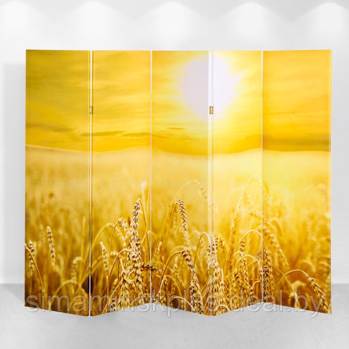 Ширма "Пшеничное поле", 250 х 160 см - фото 2 - id-p199625148