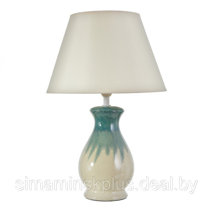 Настольная лампа 16800/1GN E14 40Вт бело-зеленый 25x25x37 см - фото 7 - id-p199626950