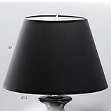 Настольная лампа "Версалия" Е27 40Вт чёрный 30х30х49 см, фото 4