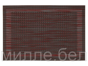 Салфетка сервировочная, текстилен, "HomeArt-3", 45х30 см, красная, PERFECTO LINEA (ОТГРУЗКА ТОЛЬКО ПО