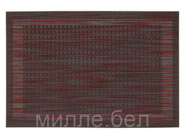 Салфетка сервировочная, текстилен, "HomeArt-3", 45х30 см, красная, PERFECTO LINEA (ОТГРУЗКА ТОЛЬКО ПО - фото 1 - id-p199627647