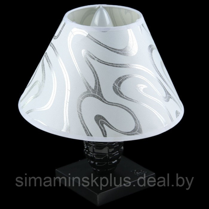 Лампа настольная "Граната" черно-белая(микс) 22 × 30 × 22 см - фото 5 - id-p199627191