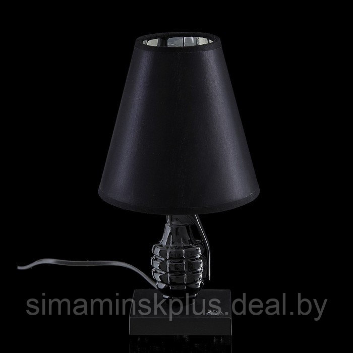 Лампа настольная "Граната" черно-белая(микс) 22 × 30 × 22 см - фото 6 - id-p199627191