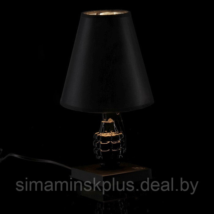 Лампа настольная "Граната" черно-белая(микс) 22 × 30 × 22 см - фото 7 - id-p199627191