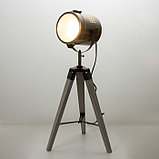 Настольная лампа "Алес" E27 40Вт бронза 24х31 см, фото 2
