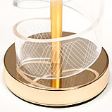 Настольная лампа "Спираль" LED 5Вт золото 11х11х25 см, фото 6