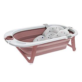 Ванночка детская складная Bubago  Amaro calm pink/Спокойный Розовый BG 105-4