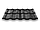 Модульная металлочерепица "Вилейская волна", 0,50 мм, длина волны 350×30 мм, фото 2