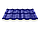 Модульная металлочерепица "Вилейская волна", 0,50 мм, длина волны 350×30 мм, фото 6