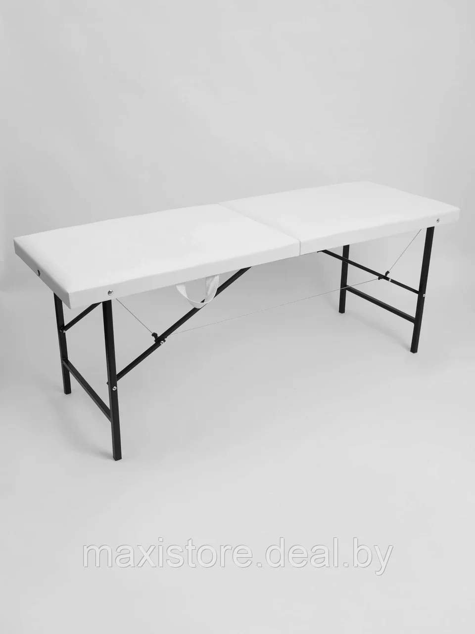 Массажный стол 190х80х70 (Белый) с подушкой - фото 2 - id-p199662475