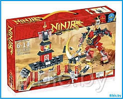 Детский конструктор Ninjago Ниндзяго робот самурай храм LB329 аналог lego лего серия Ninja крепость