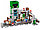 Детский конструктор Minecraft Шахта крипера Майнкрафт 1035 серия my world блочный аналог лего lego, фото 3