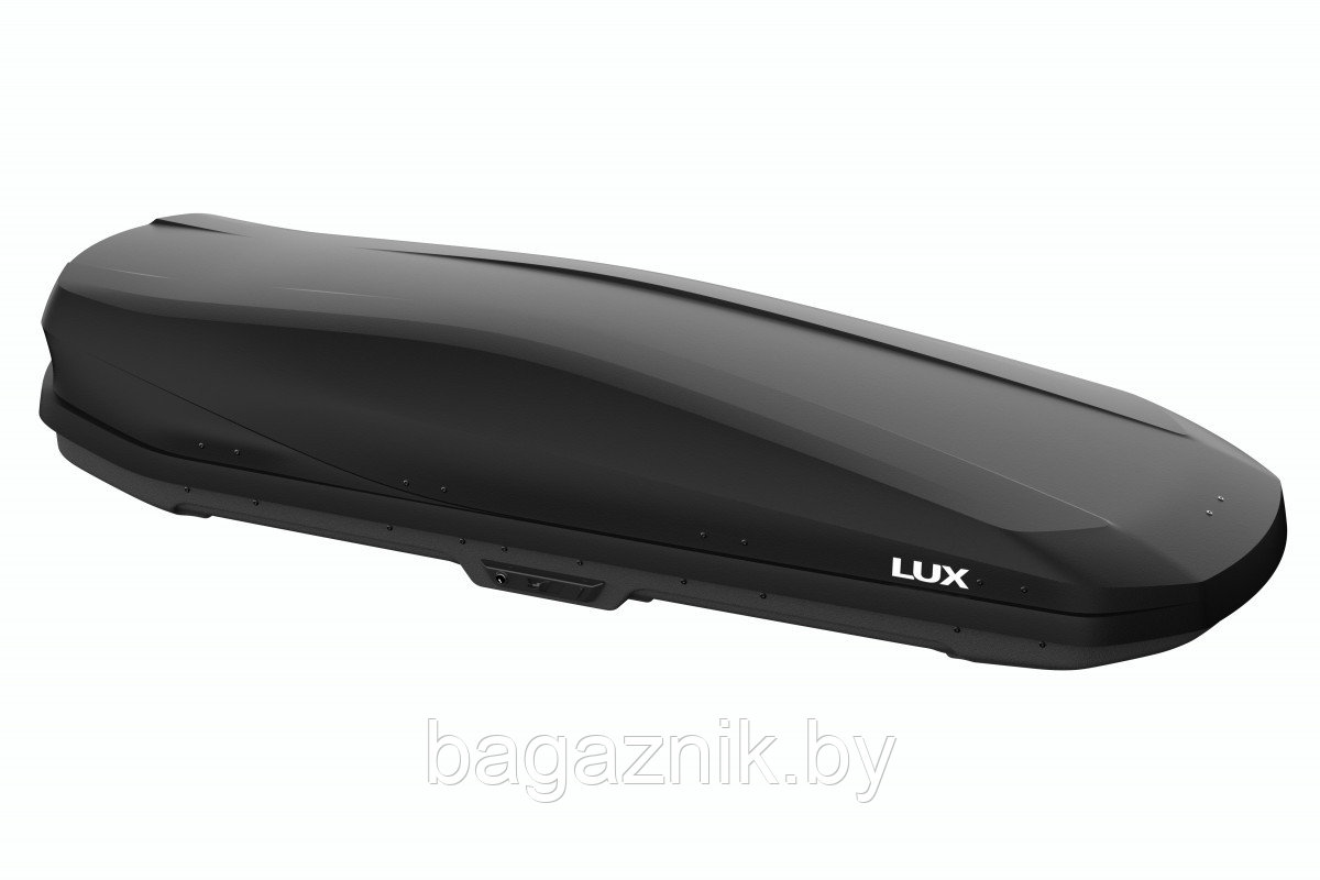 Автобокс LUX IRBIS 206 черный матовый, 470L с двустор. откр. (206х75х36см)