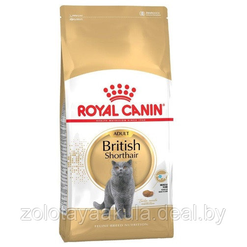 Royal Canin Корм ROYAL CANIN British Shorthair Adult корм для британских короткошерстных - фото 1 - id-p199665804