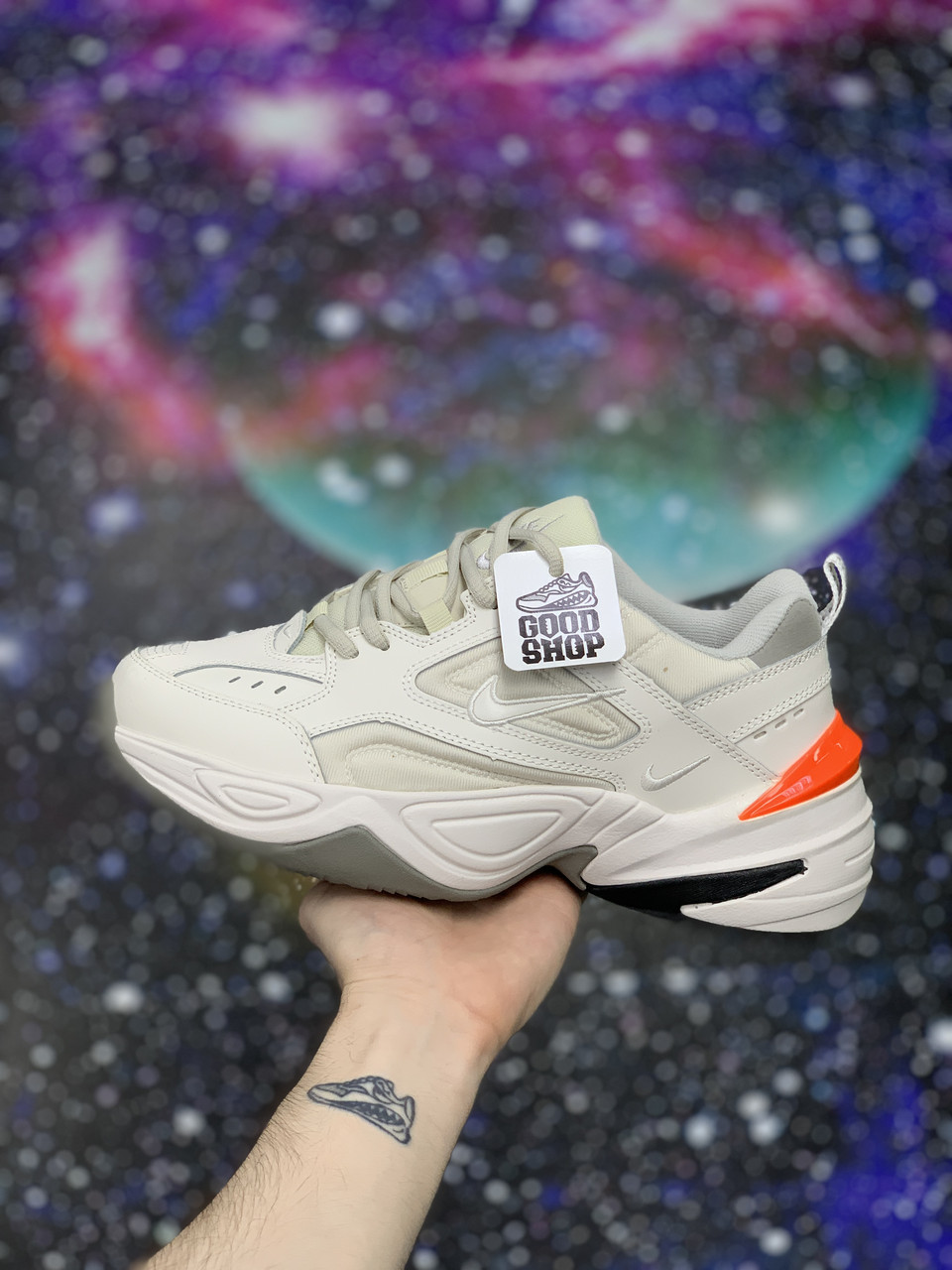 Кроссовки Nike M2K Tekno Beige Orange