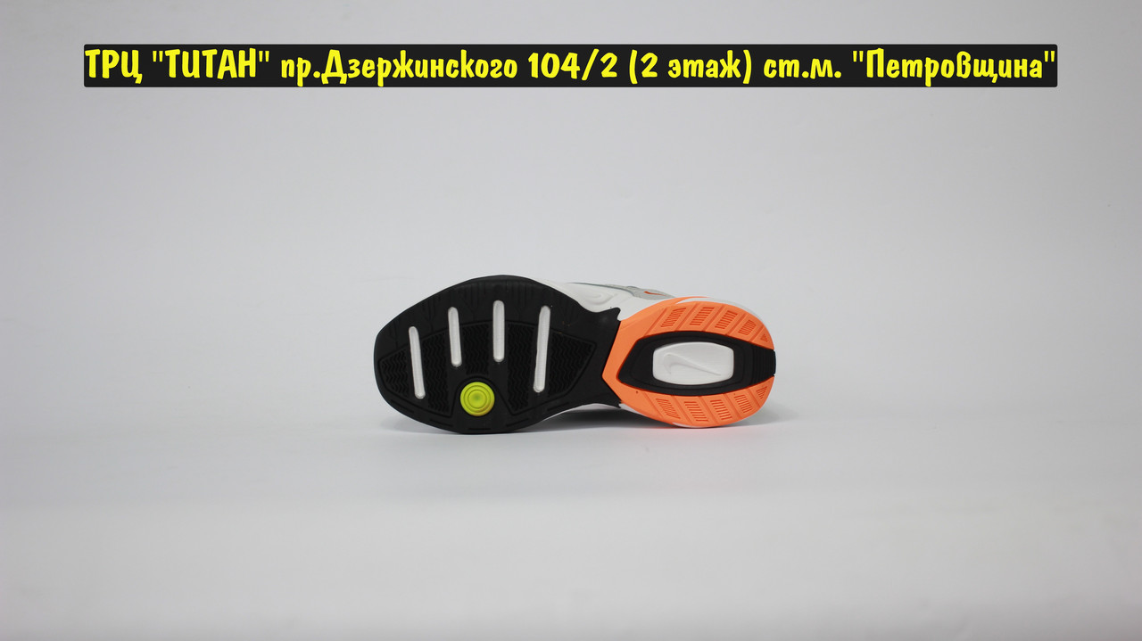 Кроссовки Nike M2K Tekno White Grey Orange Green - фото 4 - id-p98794846