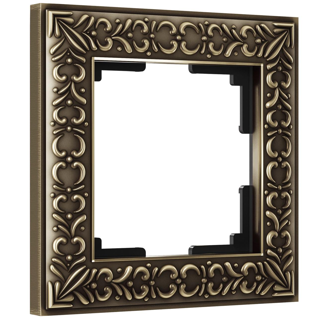 Рамка на 1 пост (бронза)