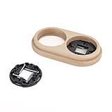 Рамка на 2 поста (светлый бук, Legend) / W0025224, фото 3