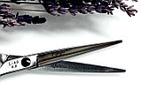 Ножницы парикмахерские Suntachi  Black Stars Line 4 класс size 6.0" прямые, фото 2