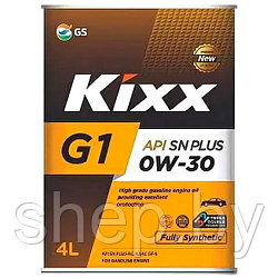 Моторное масло KIXX G1 SN PLUS 0W30 4L