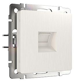 Розетка Ethernet RJ-45 (перламутровый рифленый) W1181013