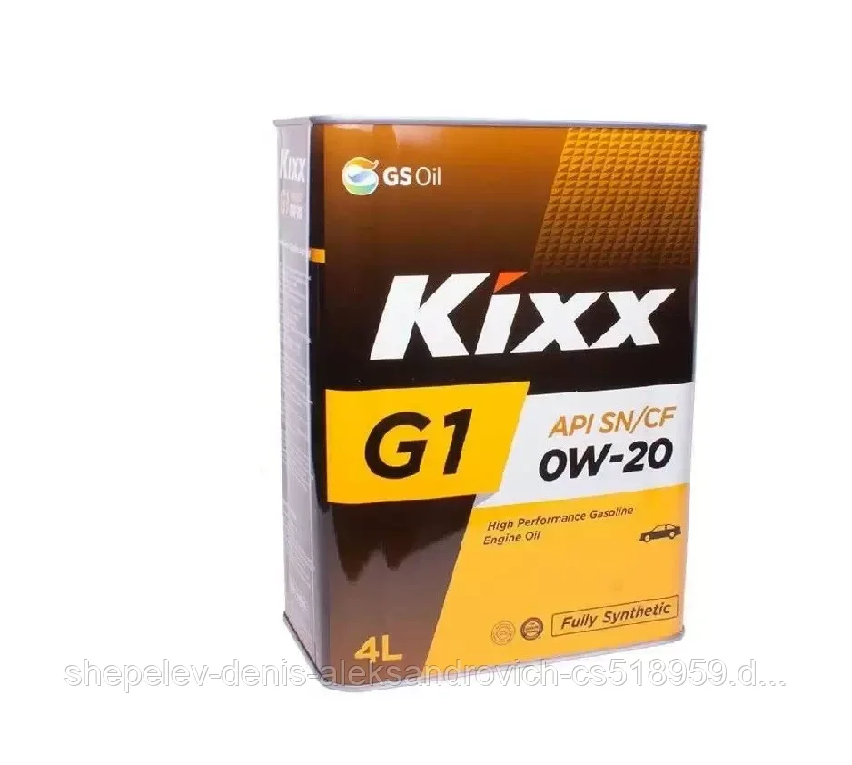 Моторное масло KIXX G1 SN PLUS 0W20 4L