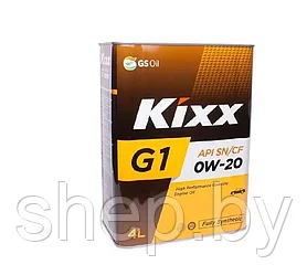 Моторное масло KIXX G1 SN PLUS 0W20 4L