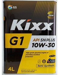 Моторное масло KIXX G1 SN PLUS 10W30  4L
