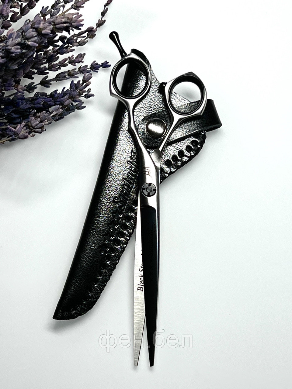 Ножницы парикмахерские "Suntachi" (Black Stars Line, "ЧЕХОЛ", 7.00", прямые) - фото 3 - id-p195661451