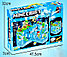 Конструктор светящийся Minecraft MY WORLD LB606 "Голубая крепость" майнкрафт 503 дет. с LED подсветкой, фото 7