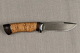 Охотничий нож Кречет, сталь Х12МФ, рукоять береста. Отличный подарок мужчине., фото 6