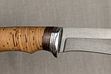 Охотничий нож Кречет, сталь Х12МФ, рукоять береста. Отличный подарок мужчине., фото 7
