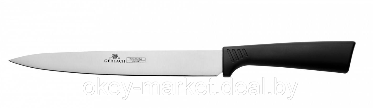 Набор ножей 5 шт. с блоком Gerlach Smart Black - фото 3 - id-p59279447