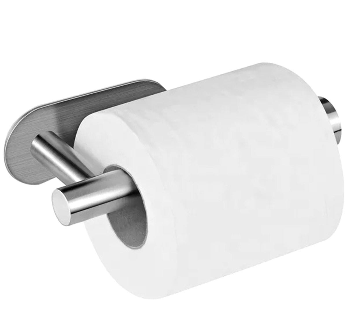 Держатель для туалетной бумаги серебристый SiPL - фото 1 - id-p199674188