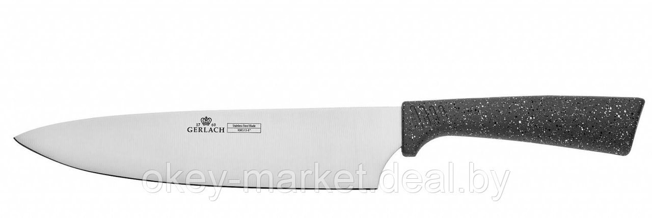 Набор ножей 5 шт. с блоком Gerlach Smart Granit NK994 - фото 5 - id-p199674248
