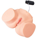 Мастурбатор реалистичный вагина с вибрацией Kokos Hanna Onahole 001, телесный, 36,5 см, фото 3