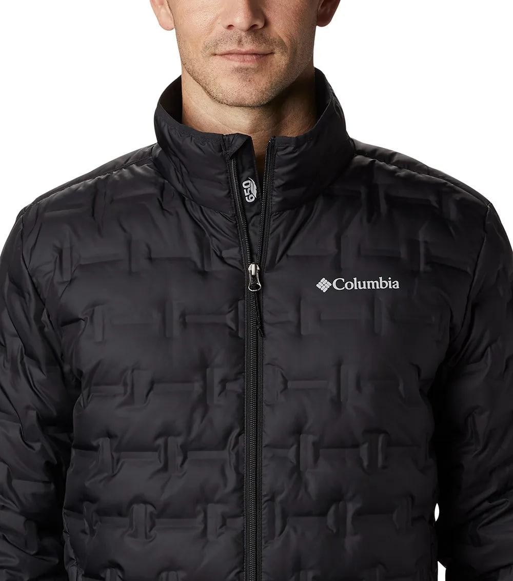 Куртка пуховая мужская Columbia Delta Ridge Down Jacket чёрный - фото 4 - id-p199674598